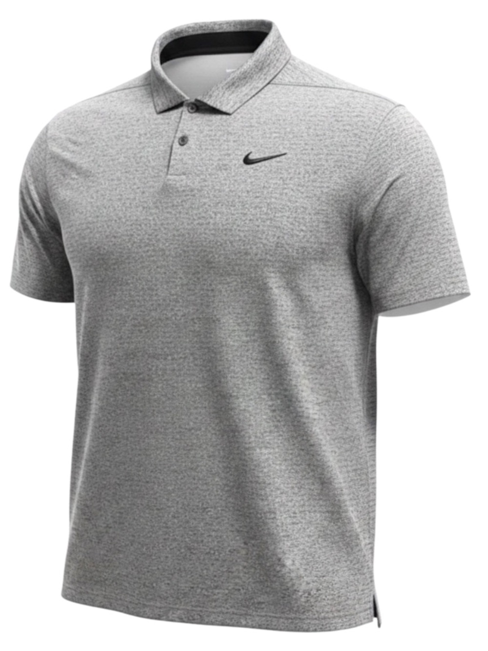 Nike Dri-Fit Grey Classic Golf Polo Shirt (XL)